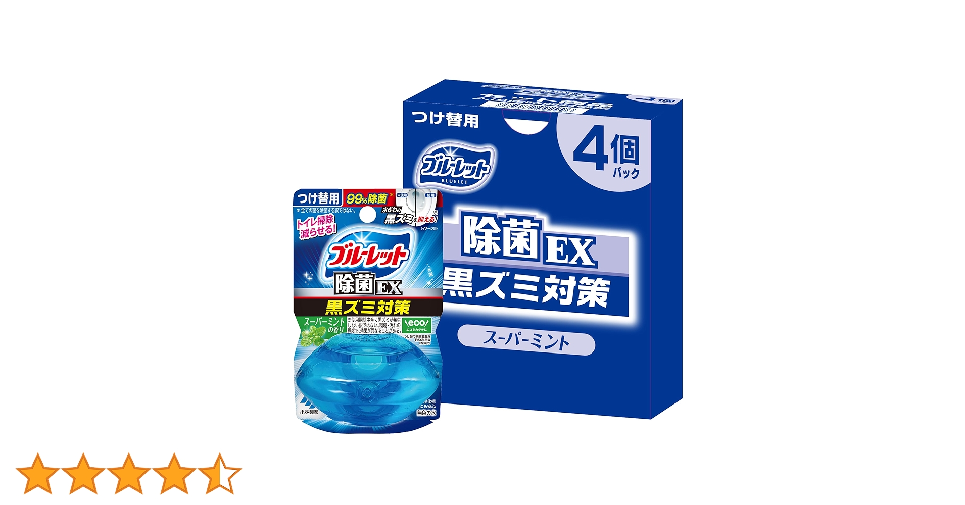 Amazon.co.jp: ブルーレット 【まとめ買い】液体おくだけ除菌EX つけ替